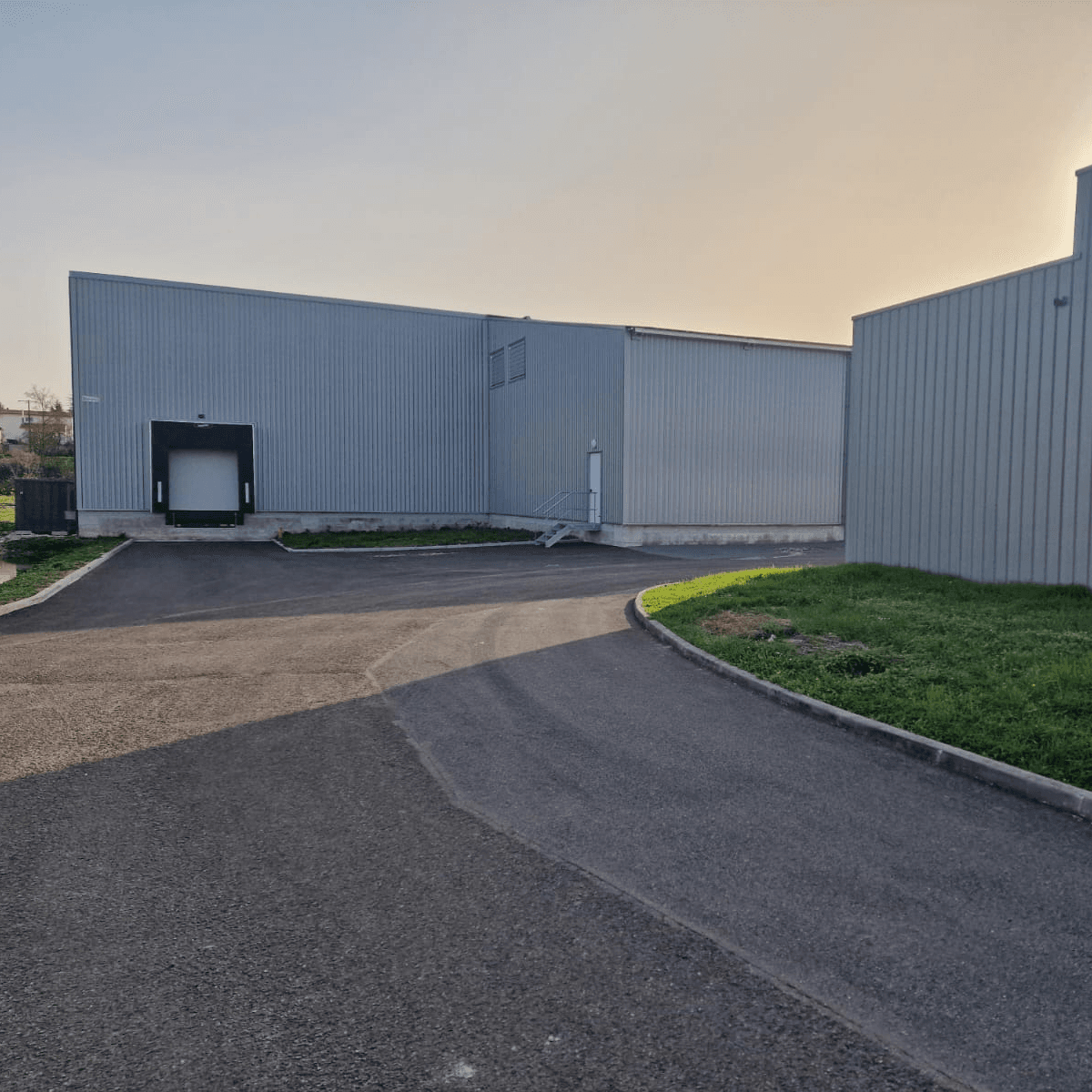 Nouveau bâtiment - zone de chargement
